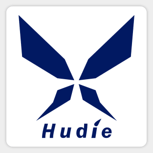 Hudie (blue) Magnet